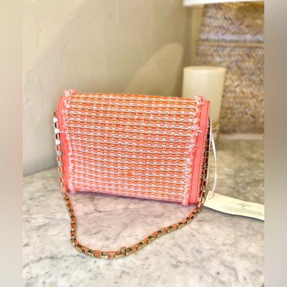 KATE SPADE *RARE* Caroll Park Tweed Scarlette Shoulder Bag - Picture 6 of 12